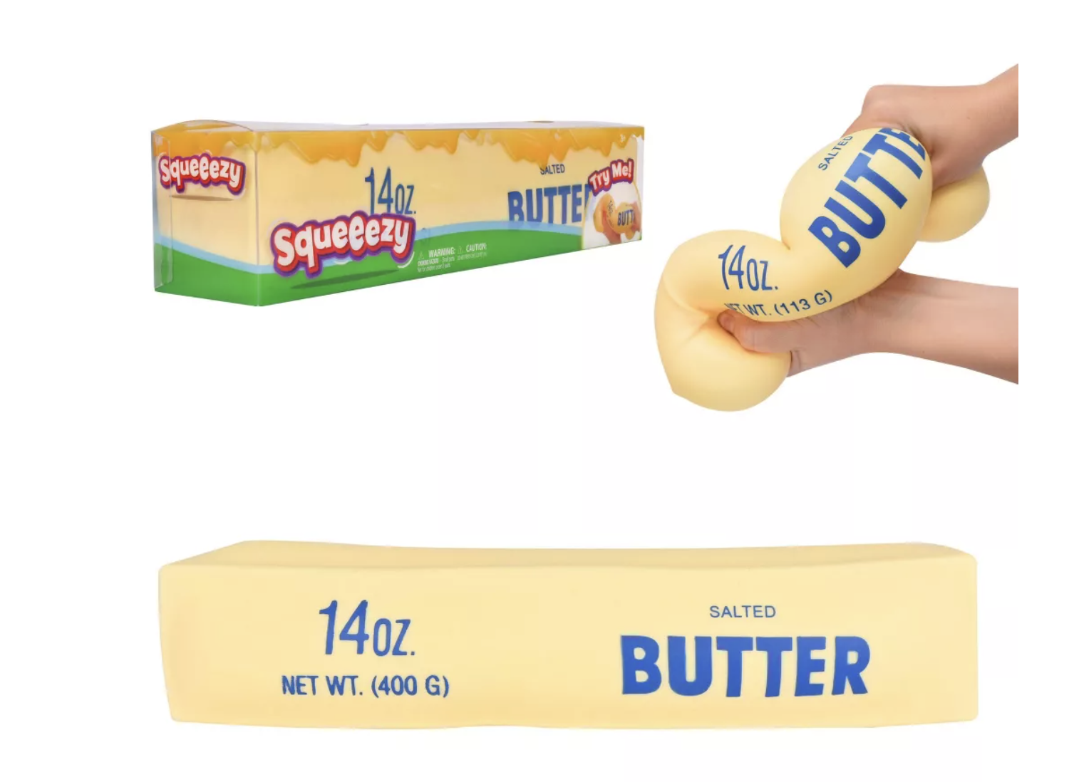 Squeeezy Salted Butter Squishy